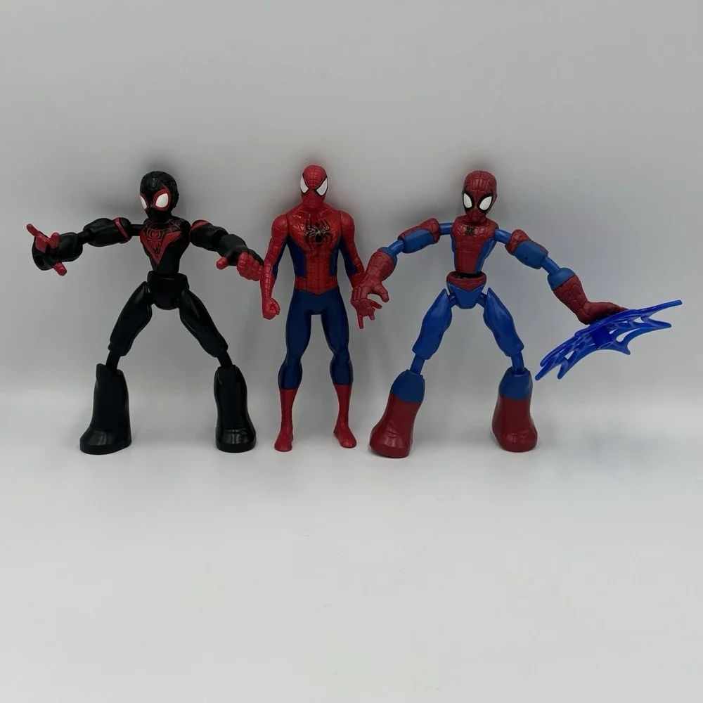 Spider-Man‎ Action Figures Lot Of 3